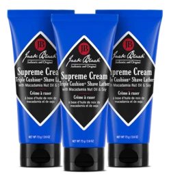 Jack Black Supreme Cream Triple Cushion Shave Lather 2.6oz