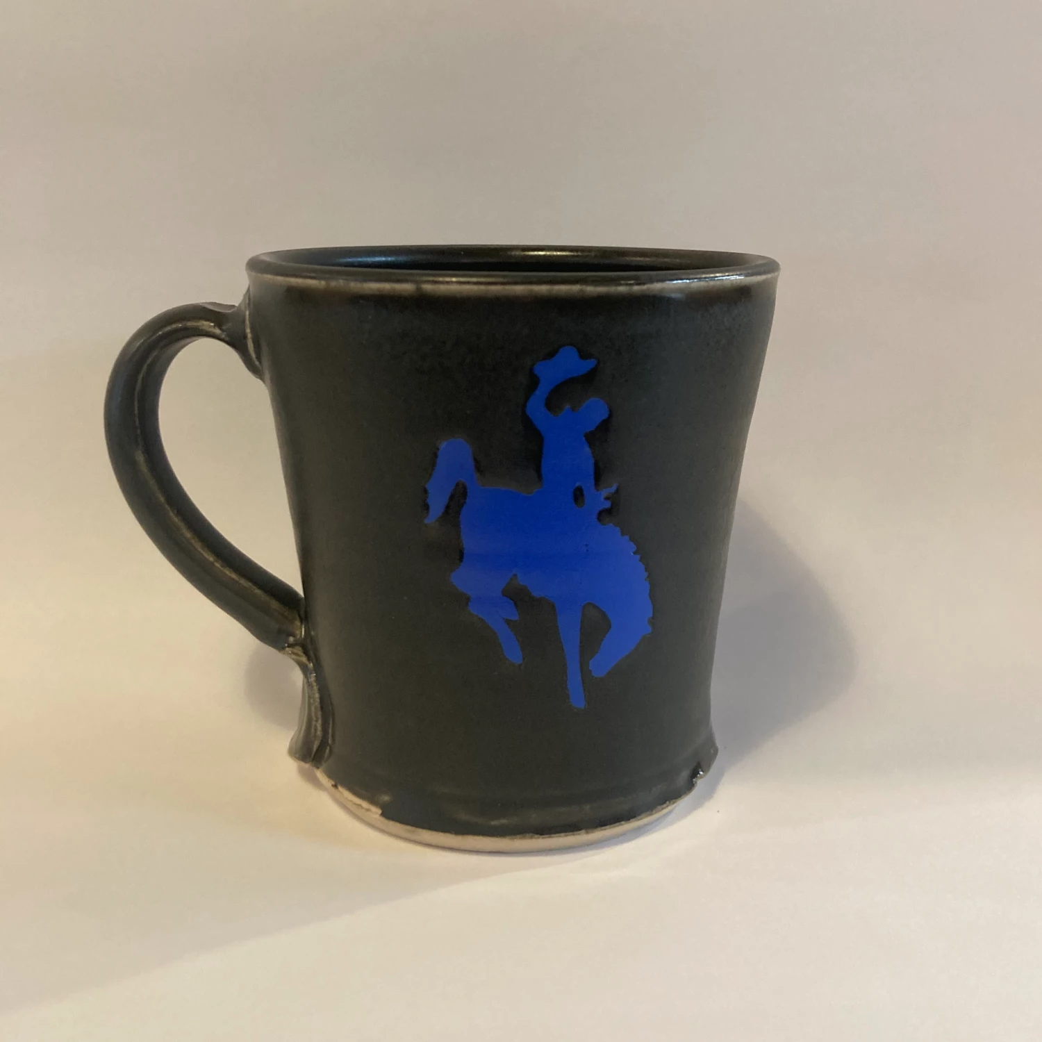 Blue Bronco Coffee Mug 2 Blue Bronco Coffee Mug - Image 2