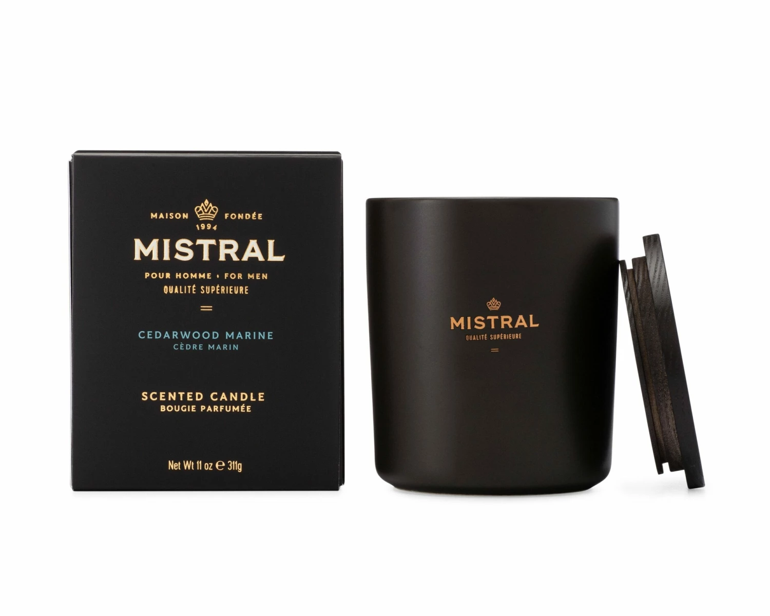 Mistral Candle - Cedarwood Marine 1 Mistral Candle - Cedarwood Marine