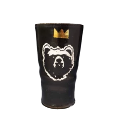 Ceramic Bear And Bison Pint