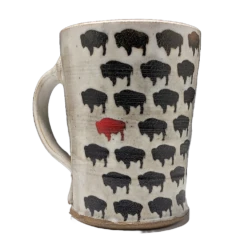 Bison Herd Mug