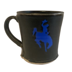 Blue Bronco Coffee Mug