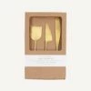 Brass Cheese Set