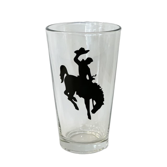 Bucking Bronco Pint Glass 2 Bucking Bronco Pint Glass - Image 2