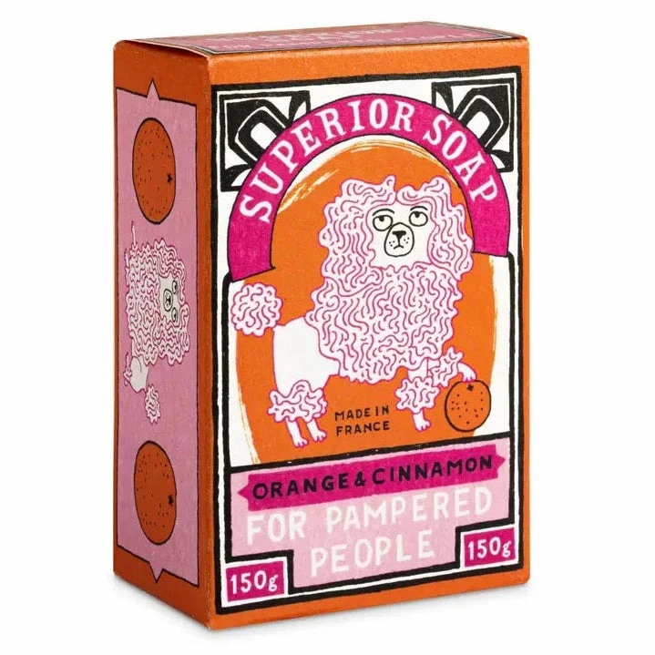 Archivist X Charlotte Farmer Bar Soap - Orange & Cinnamon 1 Archivist X Charlotte Farmer Bar Soap - Orange & Cinnamon