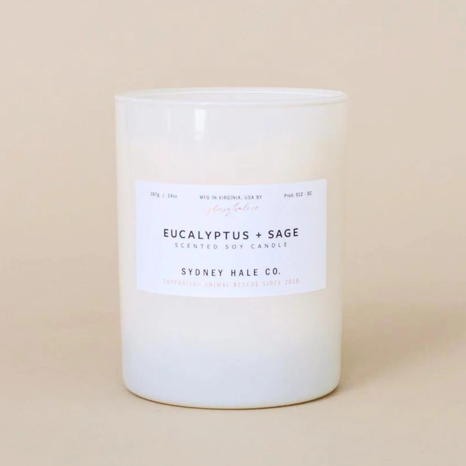 Sydney Hale Candle - Eucalyptus & Sage 1 Sydney Hale Candle - Eucalyptus & Sage