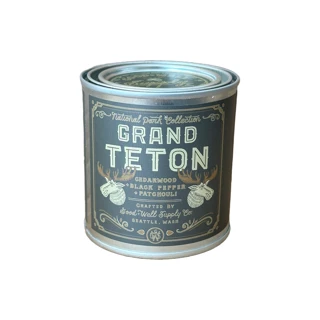 National Park Candle - Grand Teton National Park Candle - Grand Teton -Trudon shop GTNPHalfPintCandle