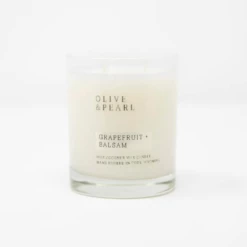 Olive & Pearl Candle - Grapefruit + Balsam