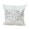 Heart In Jackson Pillow