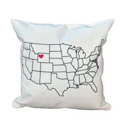 Heart In Jackson Pillow