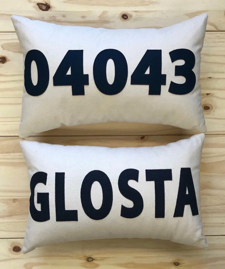 Custom Zip Code Lumbar Pillow Custom Zip Code Lumbar Pillow -Trudon shop IMG 2068