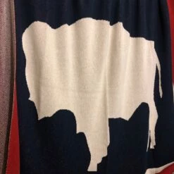 Wyoming Flag Blanket -Trudon shop IMG 4399