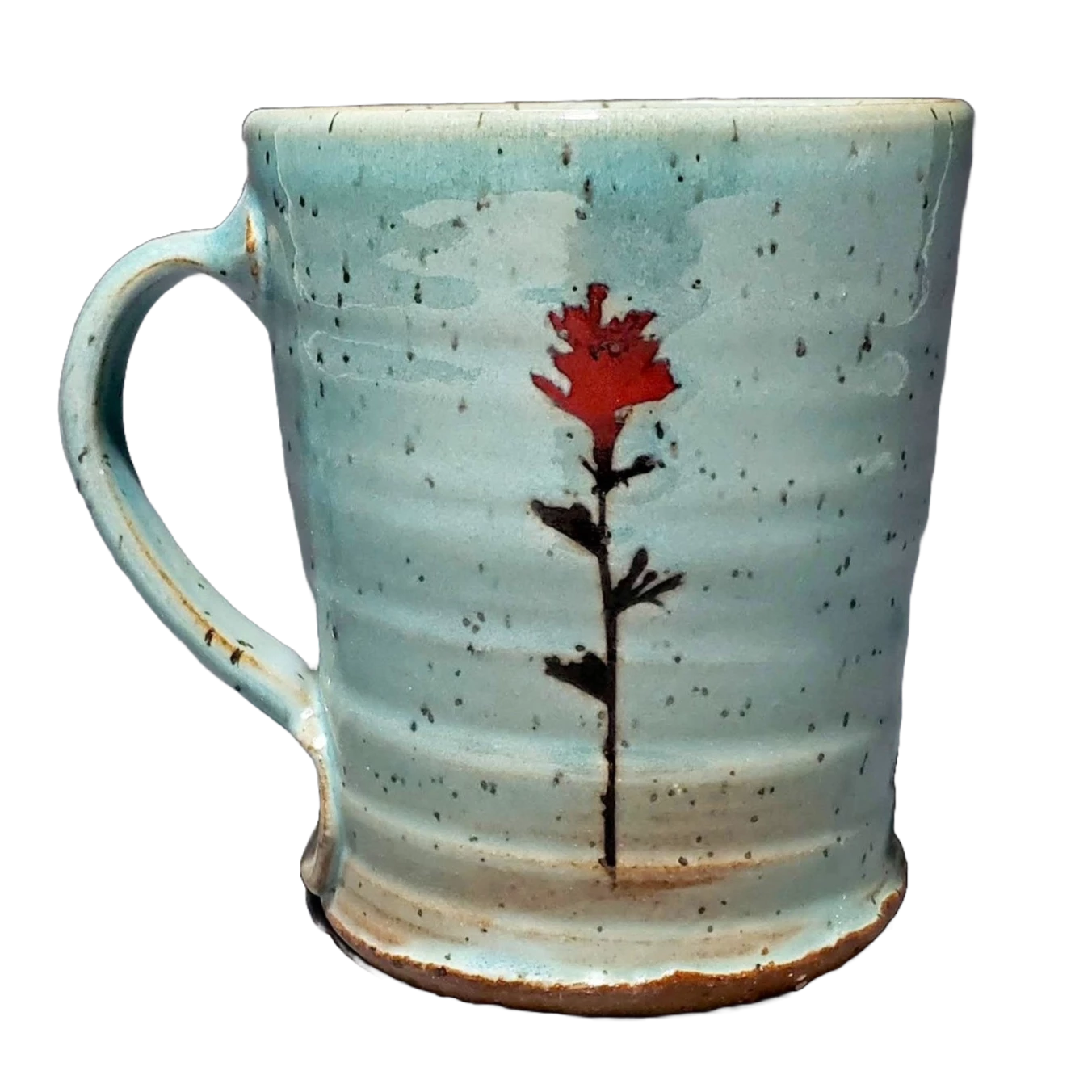Western Teal Indian Paintbrush Mug 1 Western Teal Indian Paintbrush Mug