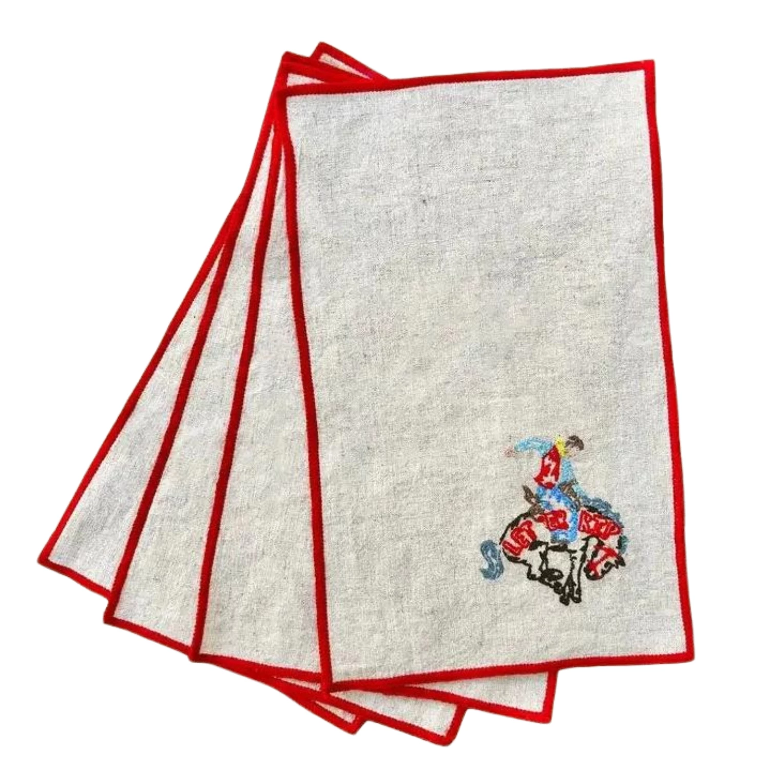 Let 'Er Rip Cocktail Napkins 1 Let 'Er Rip Cocktail Napkins