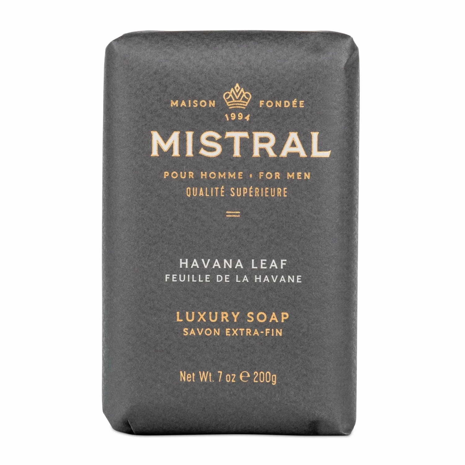 Mistral Bar Soap - Havana Leaf 1 Mistral Bar Soap - Havana Leaf
