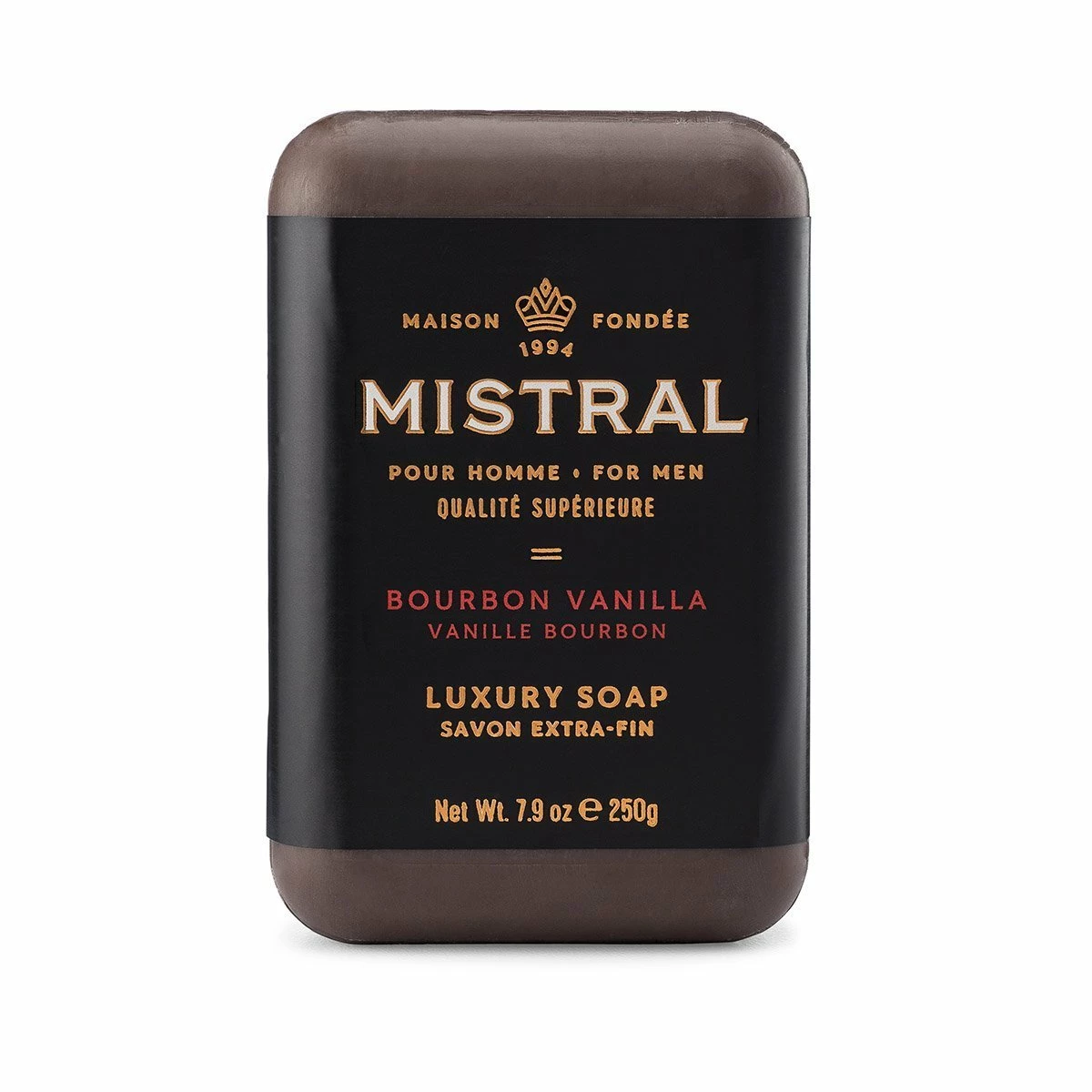 Mistral Bar Soap - Bourbon Vanilla 1 Mistral Bar Soap - Bourbon Vanilla