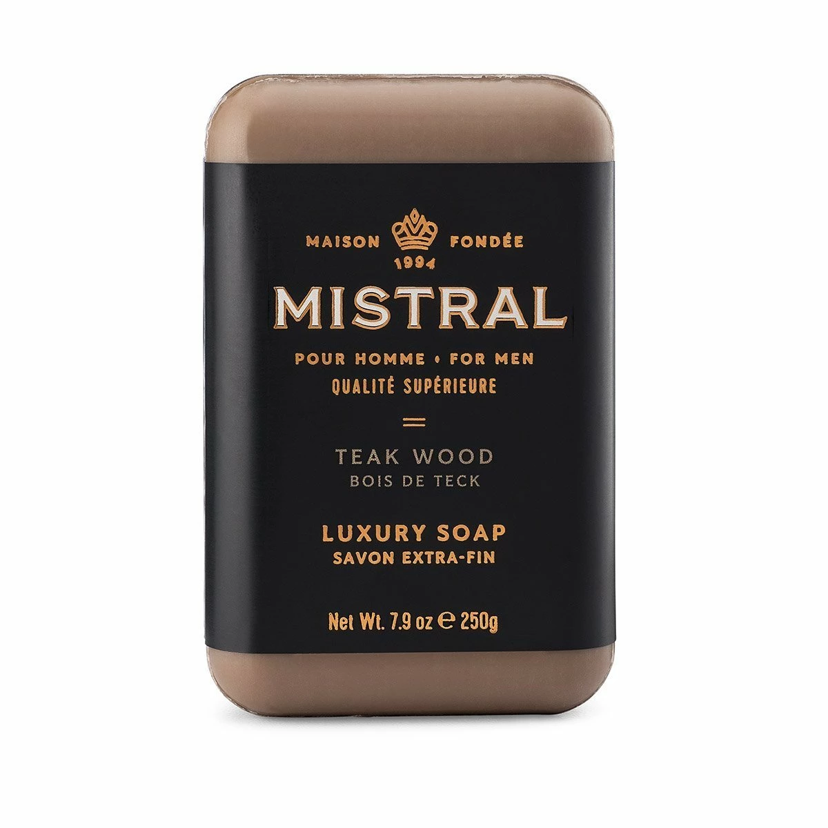 Mistral Bar Soap - Teak Wood 1 Mistral Bar Soap - Teak Wood