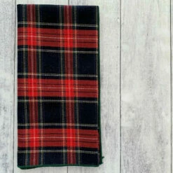 Tartan Cloth Everyday Napkins -Trudon shop Red2