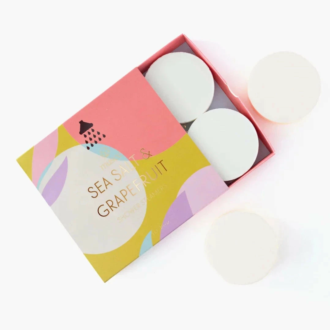 Sea Salt & Grapefruit Shower Steamers 1 Sea Salt & Grapefruit Shower Steamers