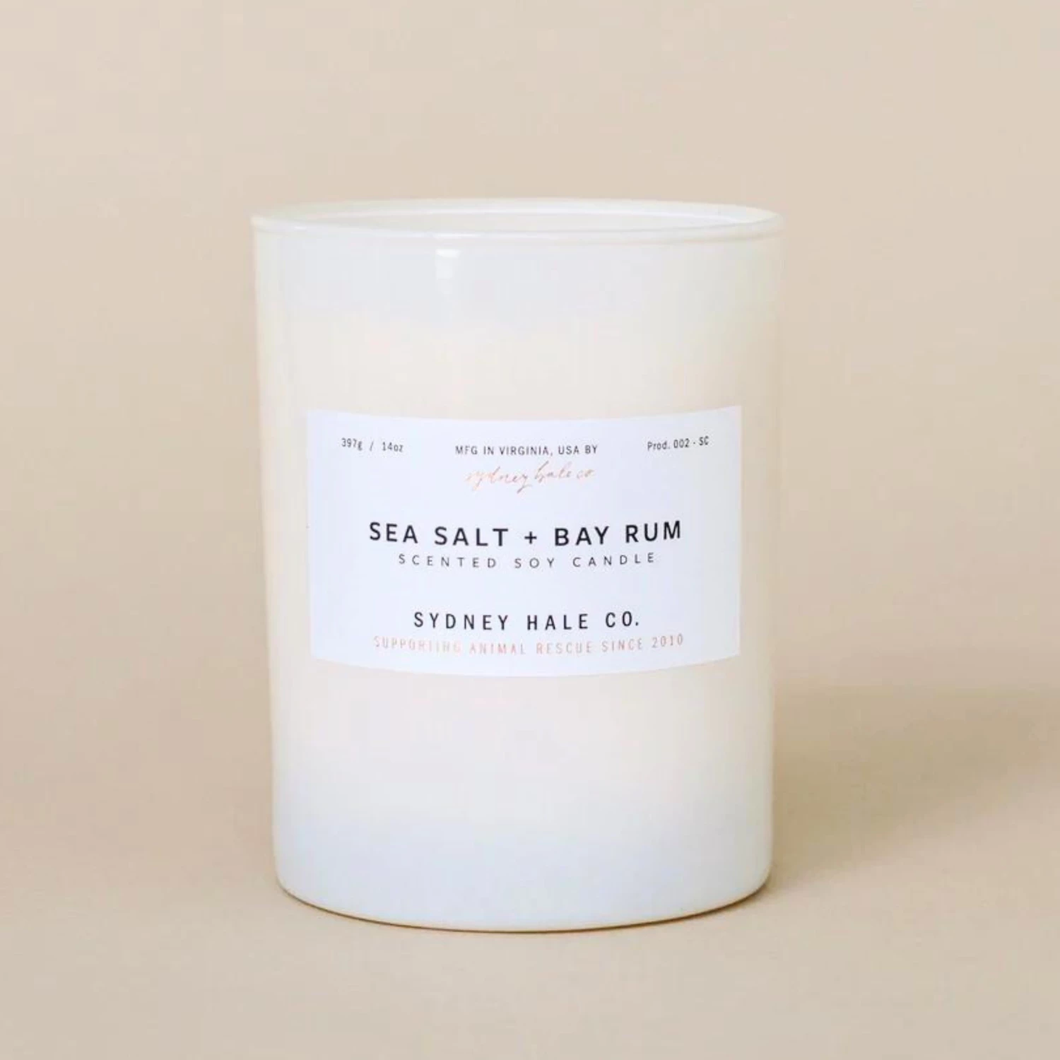 Sydney Hale Candle - Sea Salt & Bay Rum Sydney Hale Candle - Sea Salt & Bay Rum -Trudon shop SeaSaltandBayRumCandle