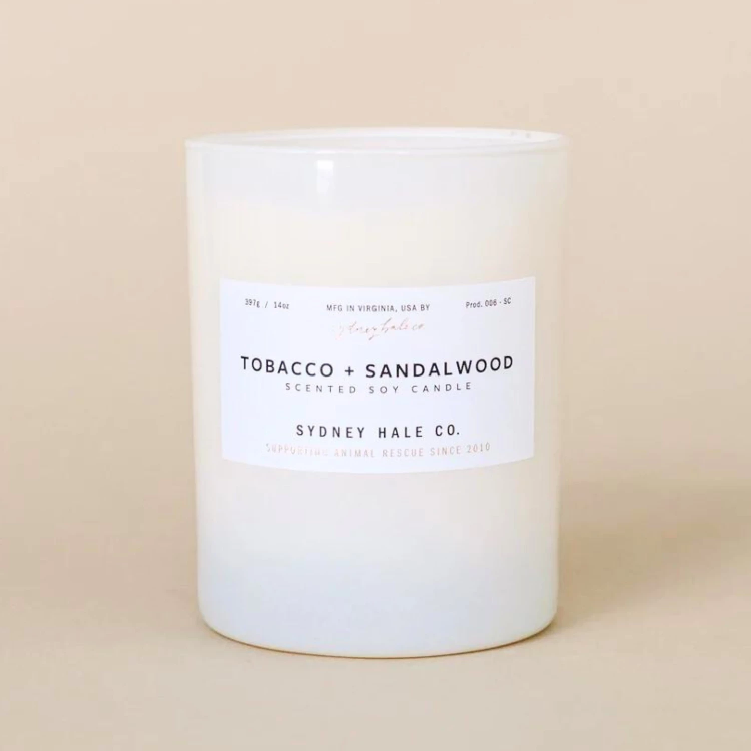 Sydney Hale Candle - Tobacco & Sandalwood 1 Sydney Hale Candle - Tobacco & Sandalwood