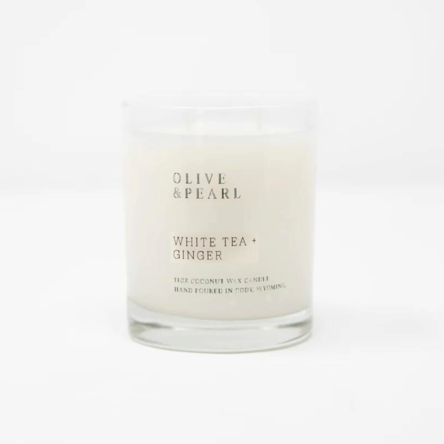 Olive & Pearl Candle - White Tea + Ginger Olive & Pearl Candle - White Tea + Ginger -Trudon shop WhiteTeaandGingerCandle