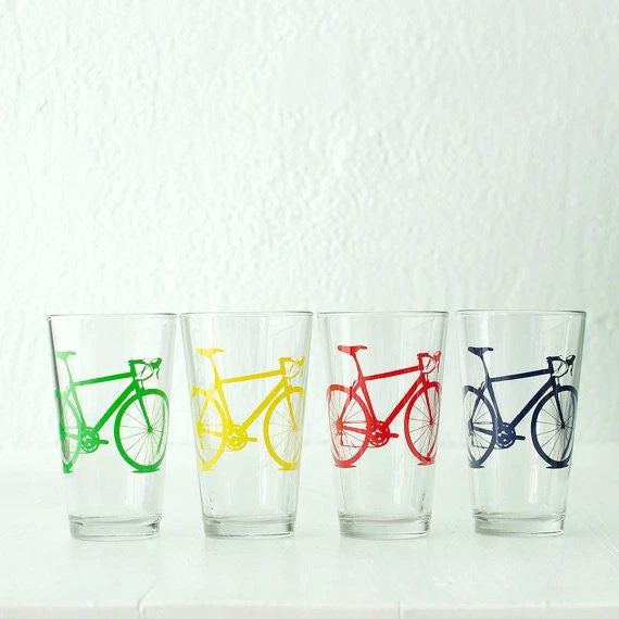 Bike Pint Glasses Bike Pint Glasses -Trudon shop bike party grande