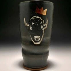 Ceramic Bear And Bison Pint 5 Ceramic Bear And Bison Pint -Trudon shop bisonking