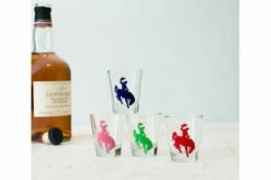 Bucking Bronco Shot Glass -Trudon shop broncoshot grande