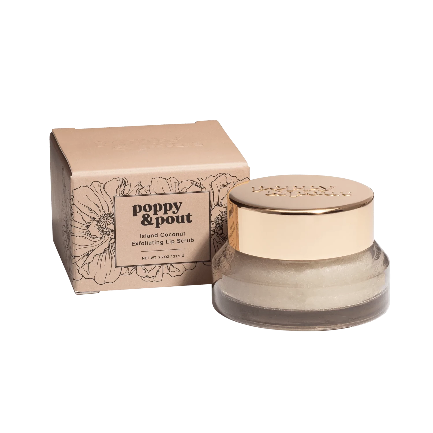 Island Coconut Lip Scrub 1 Island Coconut Lip Scrub