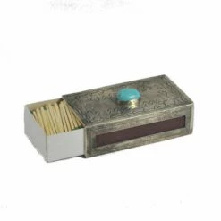 Large Stamped Matchbox -Trudon shop matchbox3