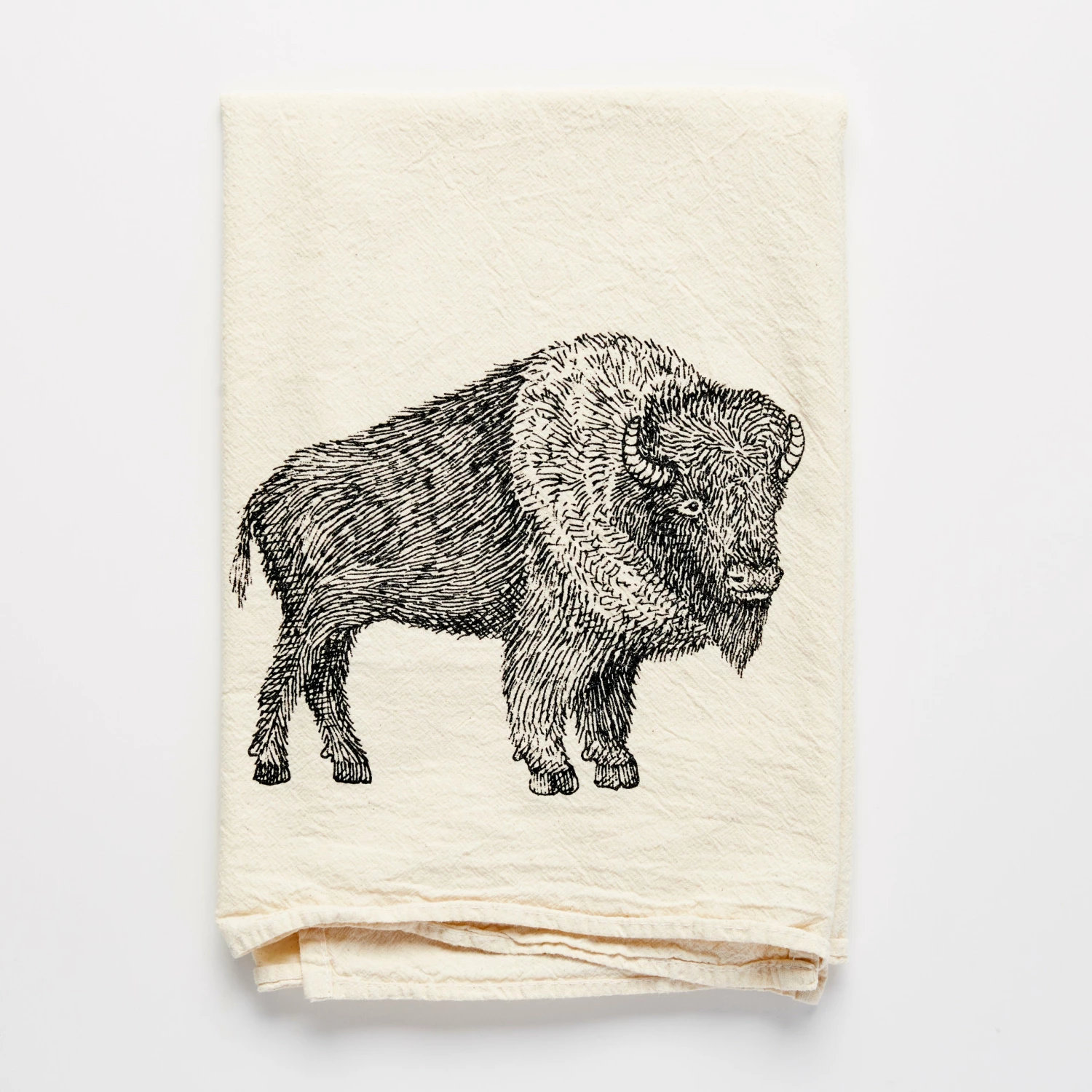 Bison Flour Sack Tea Towel 4 Bison Flour Sack Tea Towel - Image 4