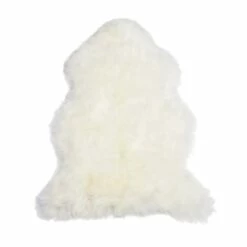 Sheepskin Rug -Trudon shop sheepskin single pelted rug ivory 1 2 34bf90f5 0000 424a b6a7 56fcb10449a7